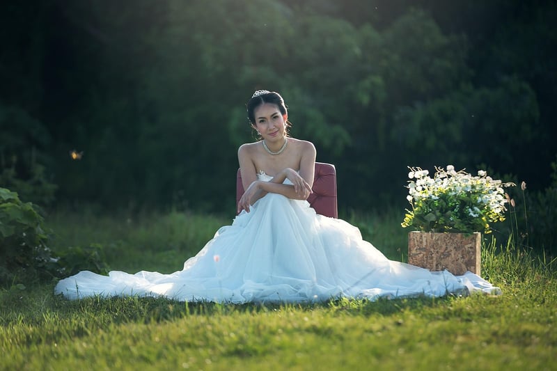 Delicate Embellishments Gown